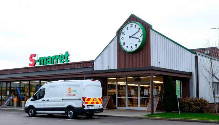 S-market Tuusula – aukioloajat, kotiinkuljetus ja sulkeminen